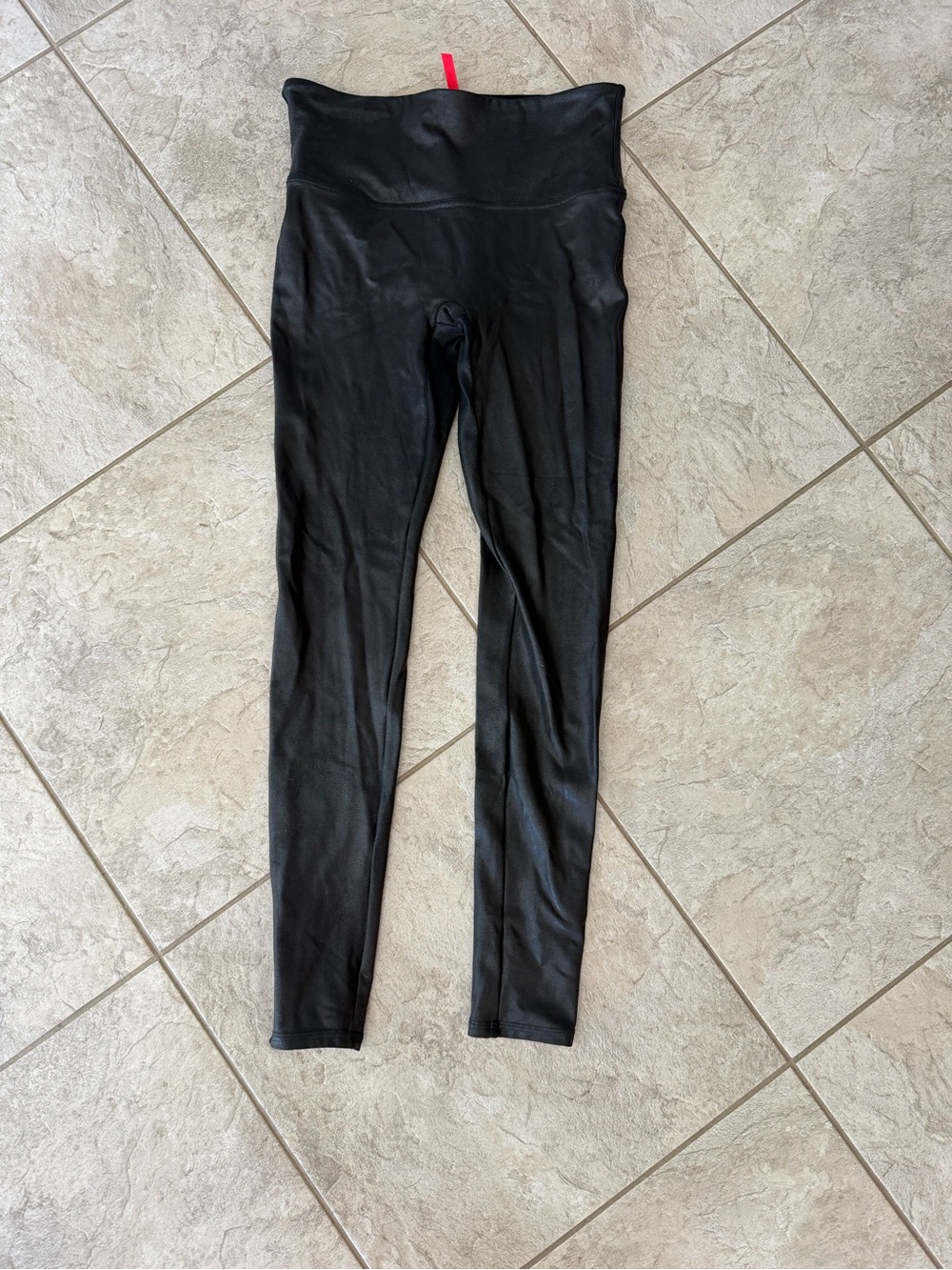 Spanx Faux Leather Leggings Size M
